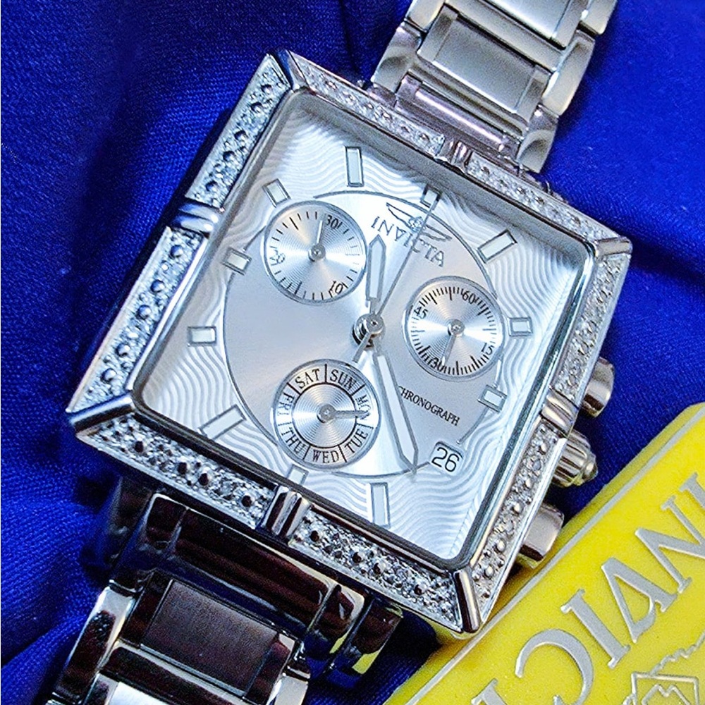 Invicta Wildflower Swiss Movement Womens Chrono Classic Watch NWOT